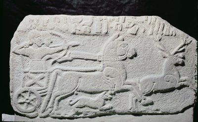 Relief Depicting a Deer Hunt by Hittite